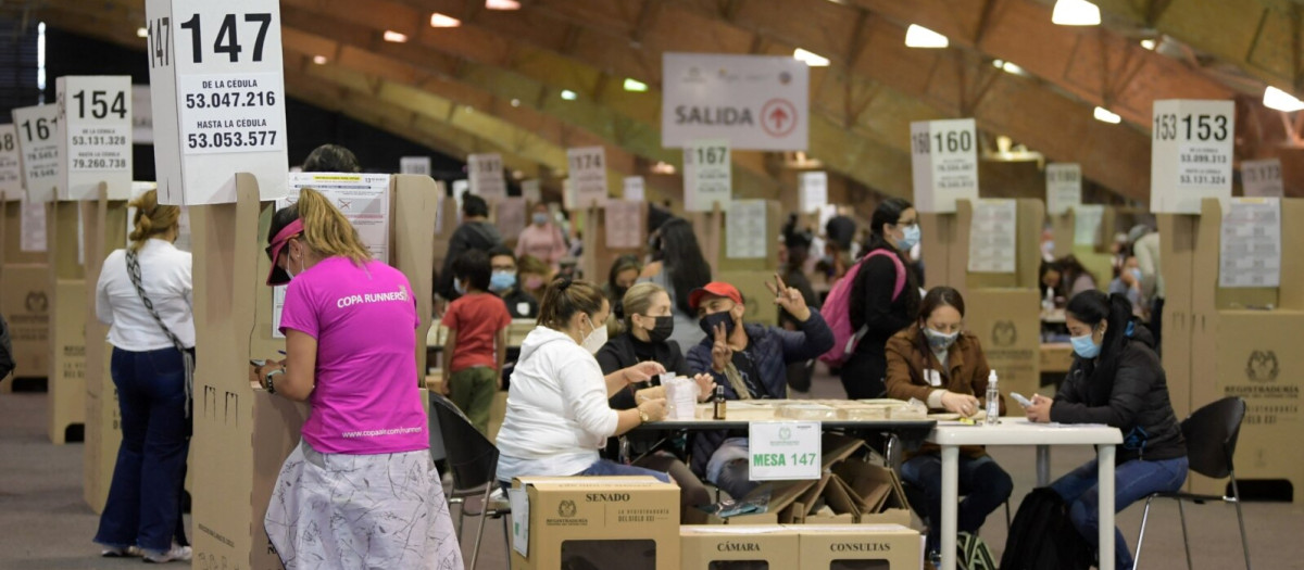 Elecciones en Colombia, en una imagen de archivo