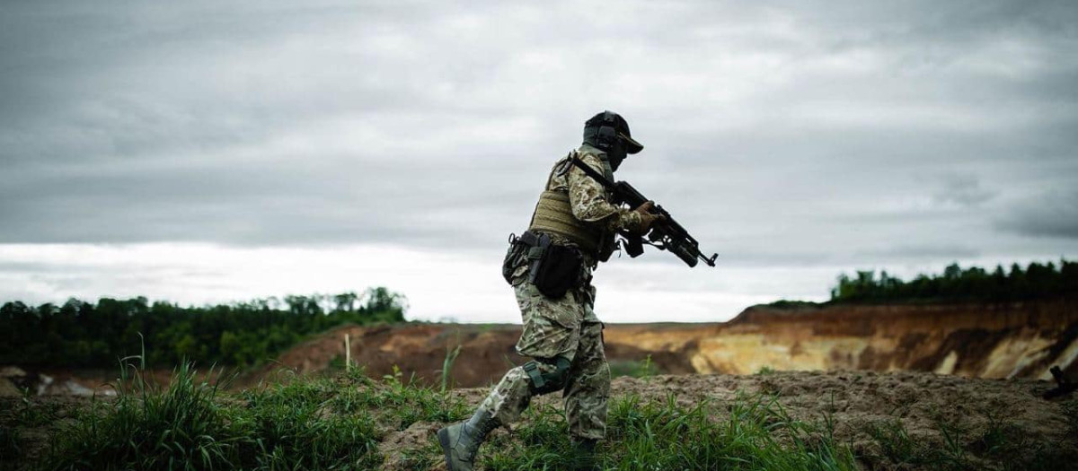 Posición ucraniana Donbás