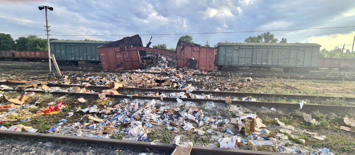 Un misil ruso alcanza el tren de la ONG del Chef Jose Andrés