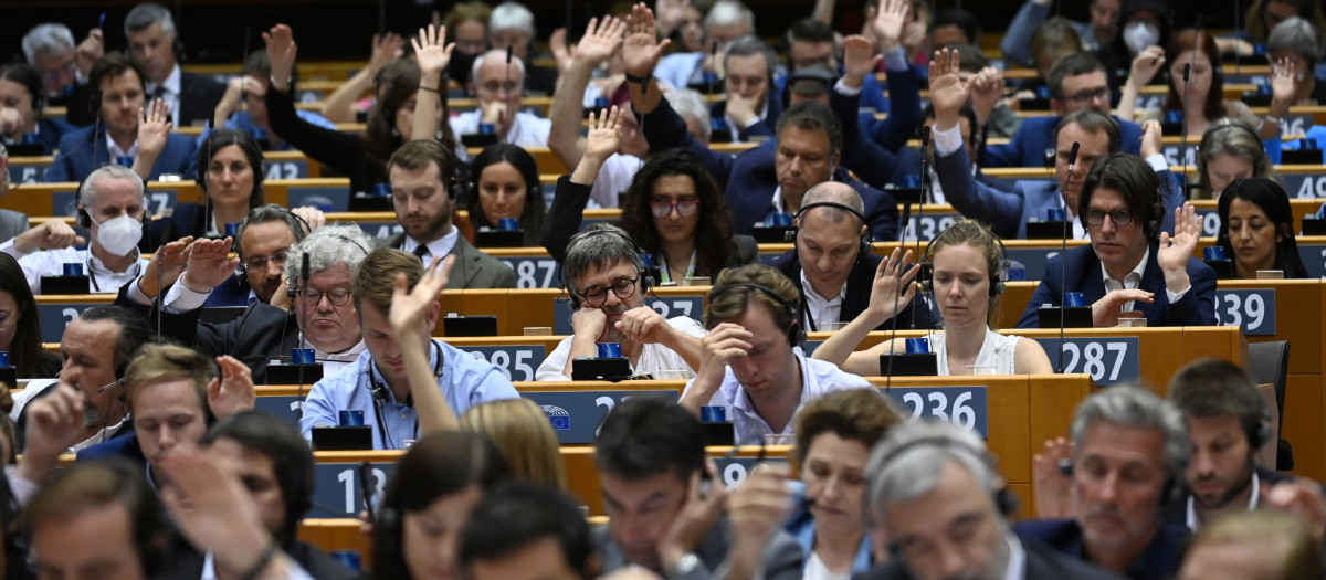 Parlamento Europeo votación