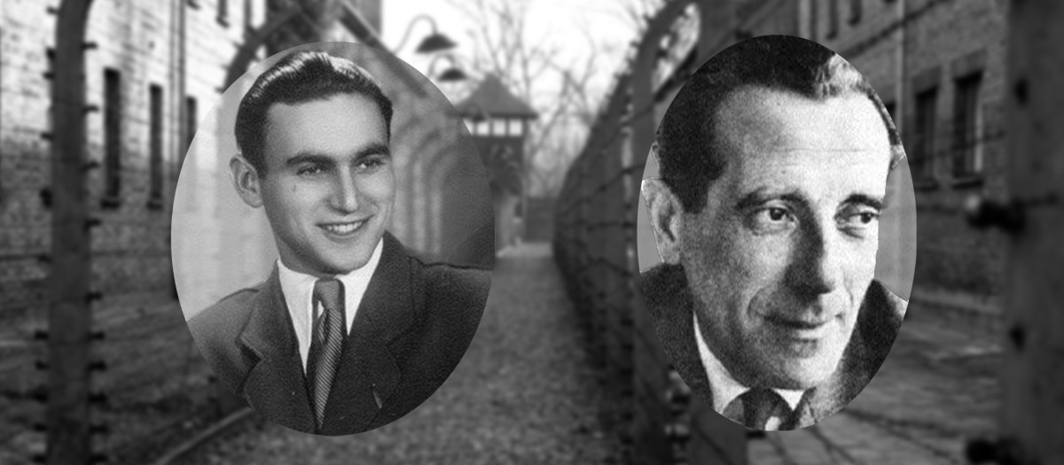 Los presos de Auswitch, Rudolf Vrba y Alfred Wetzler, que lograron escapar pero a los que nadie creyó los horrores que contaron