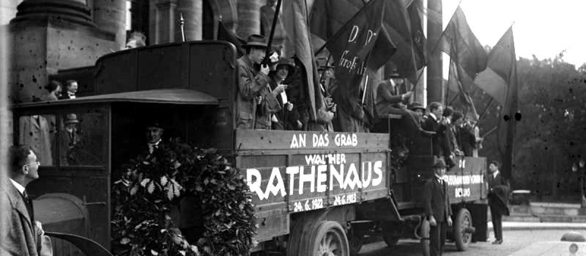 Servicio conmemorativo de Rathenau, junio de 1923