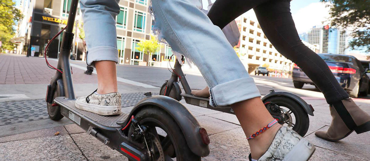 Los patinetes eléctricos se imponen en las ciudades