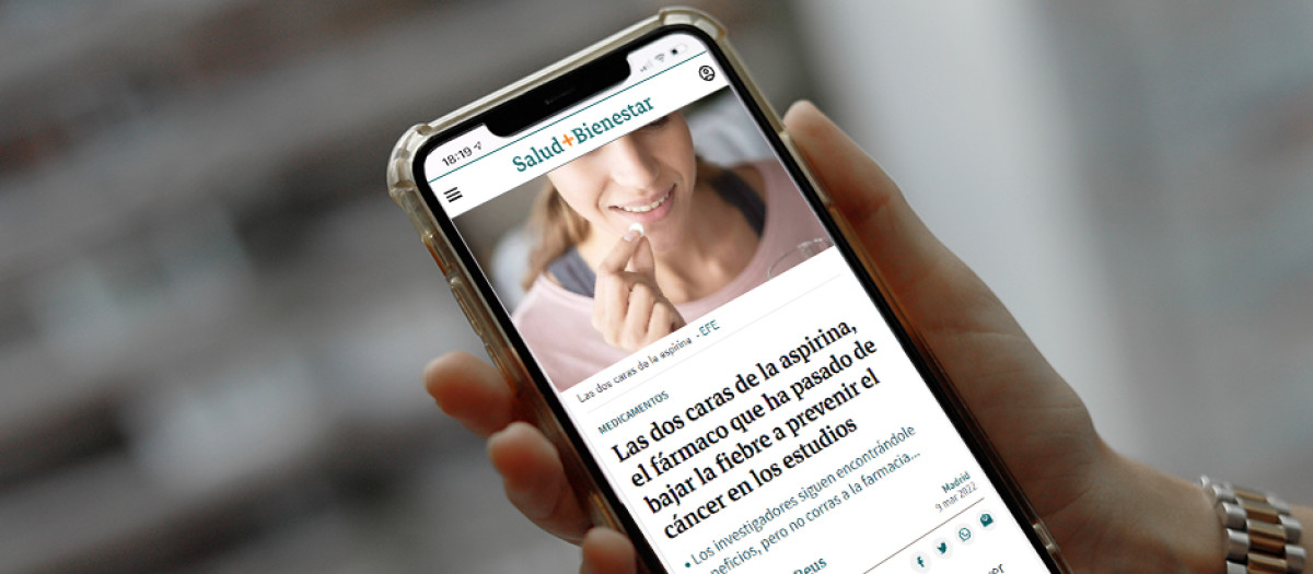 El portal de Salud+Bienestar, cien por cien adaptado al móvil