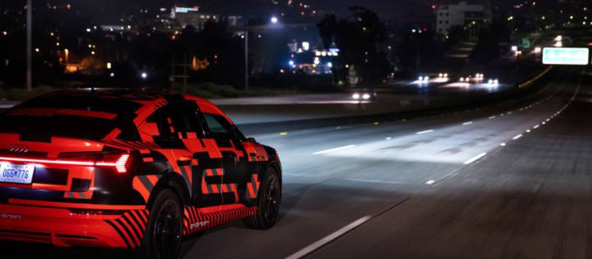 Sistema de iluminación Matrix Oled de Audi