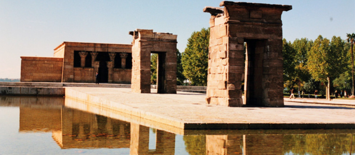 Templo de Debod, en Madrid