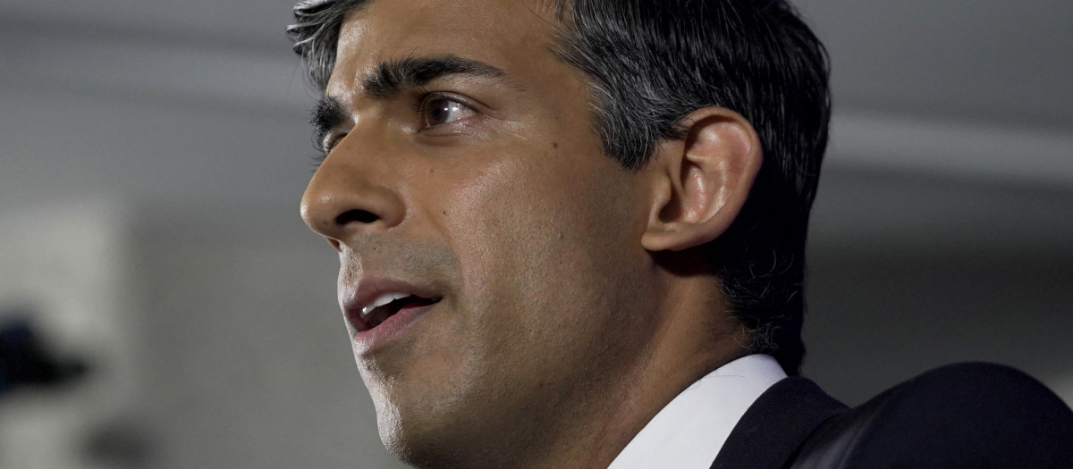 Rishi Sunak, antiguo ministro de Hacienda, y candidato a ocupar el puesto de Boris Johnson