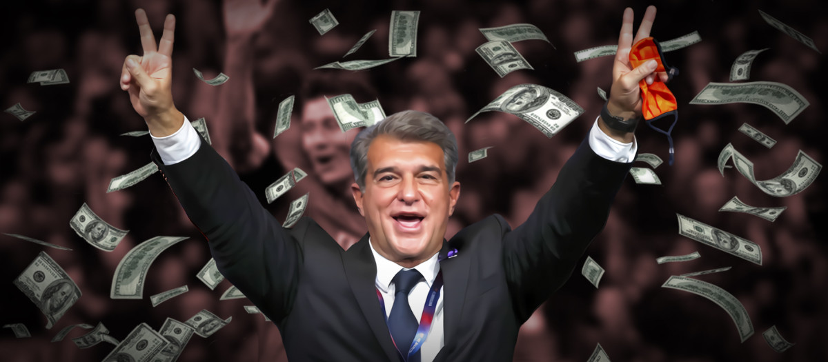 Joan Laporta y sus famosas palancas están siendo uno de los principales animadores del mercado de fichajes