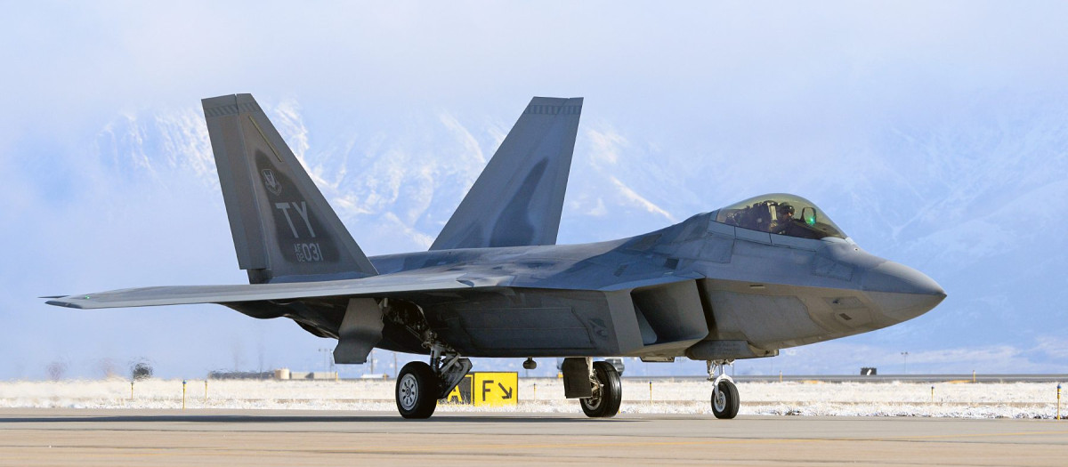 Un F-22 de las Fuerzas Aéreas de Estados Unidos