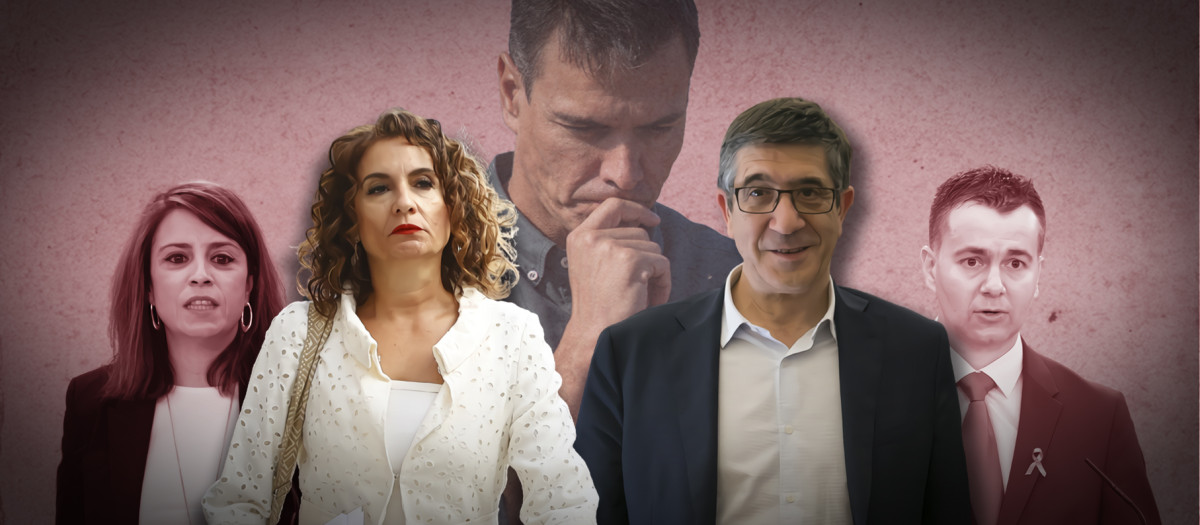 El presidente fía su suerte a María Jesús Montero y Patxi López