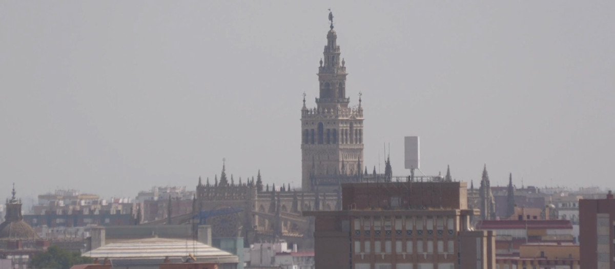 Calor sofocante en Sevilla