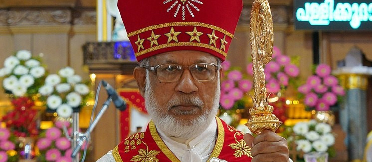 Maran Mar George Alencherry at St. George Cathedral, Kothamangalam