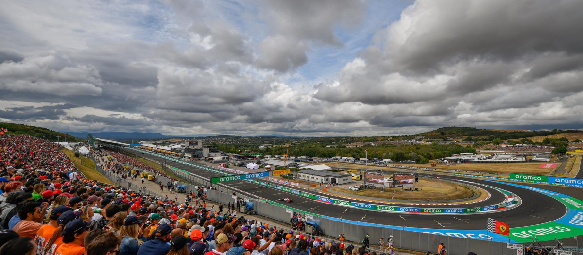 Vista del circuito de Hungaroring en la actualidad, sede del GP de Hungría