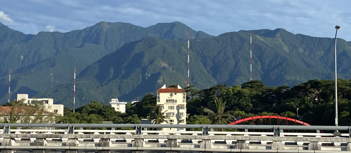 Las montañas de Hualien