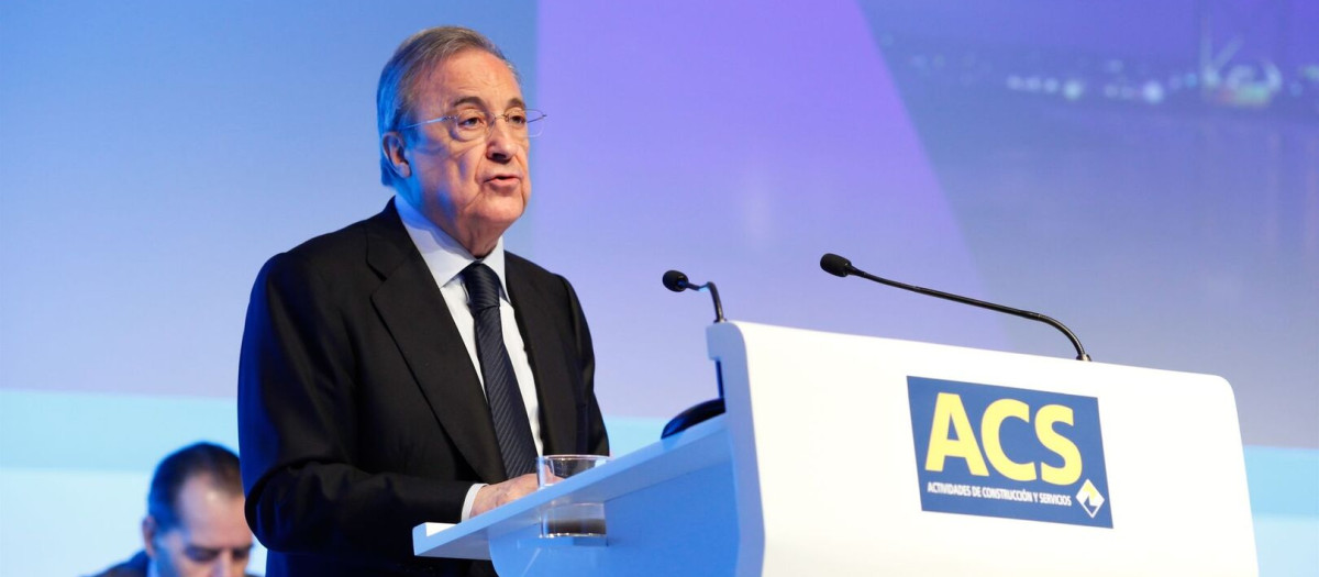 Florentino Pérez, presidente de la compañía ACS