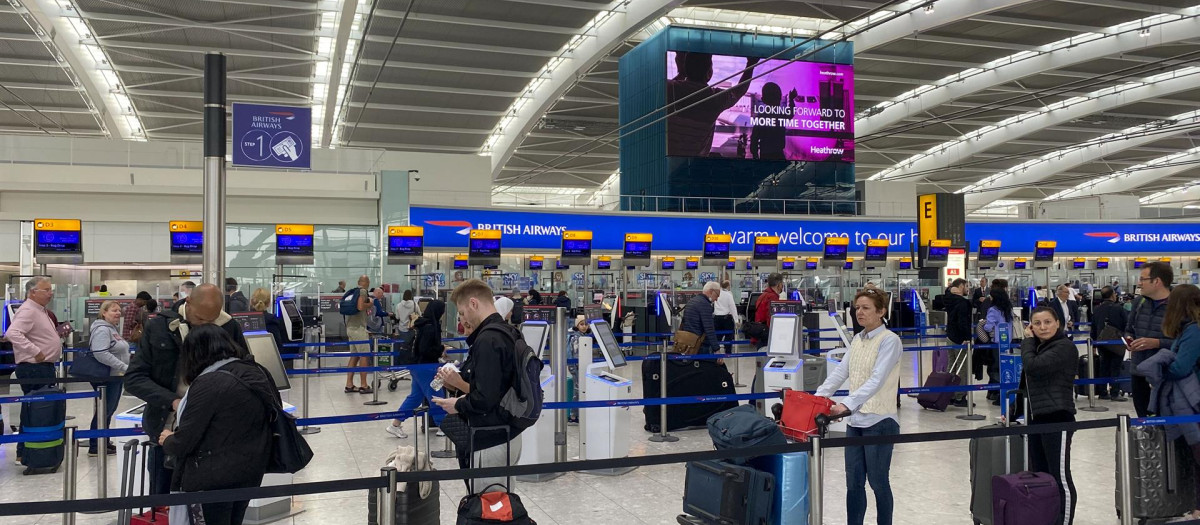 El aeropuerto de Heathrow.