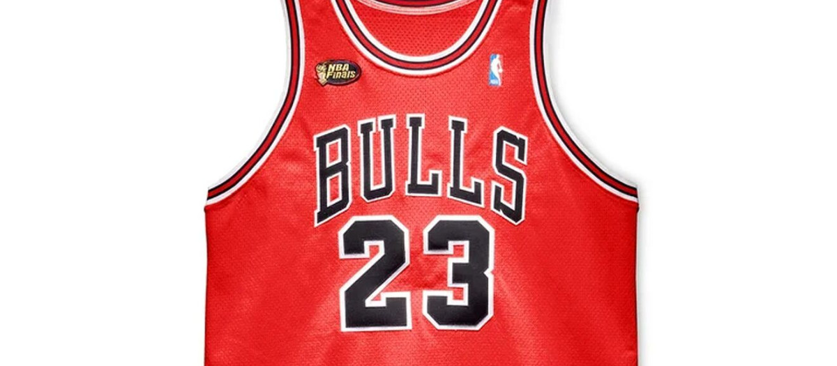 La camiseta de Michael Jordan que sale a subasta en septiembre