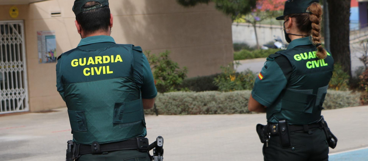 Agentes de la Guardia Civil, en una imagen de archivo