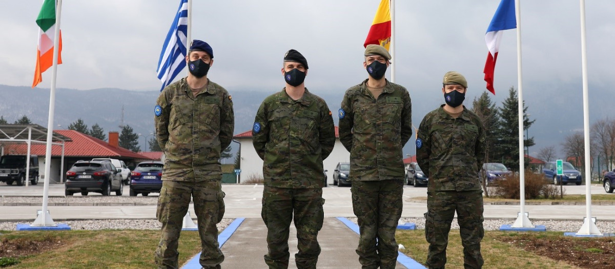 En la misión de Bosnia participan militares de diferentes países