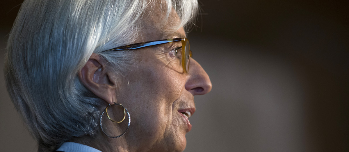 La presidenta del BCE, la francesa Christine Lagarde