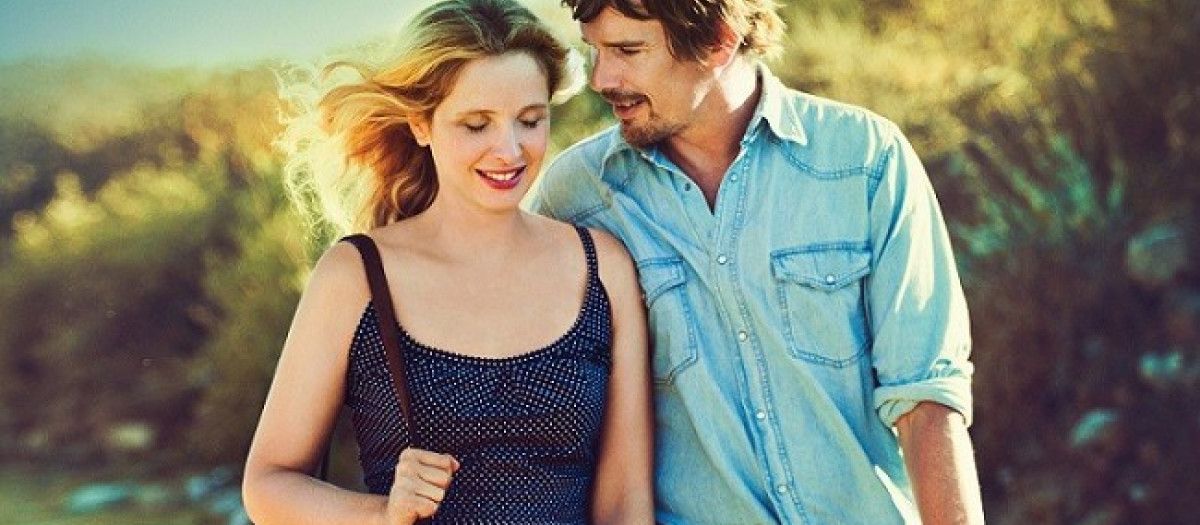 Julie Delpy y Ethan Hawke, en 'Antes del anochecer', última película de la trilogía