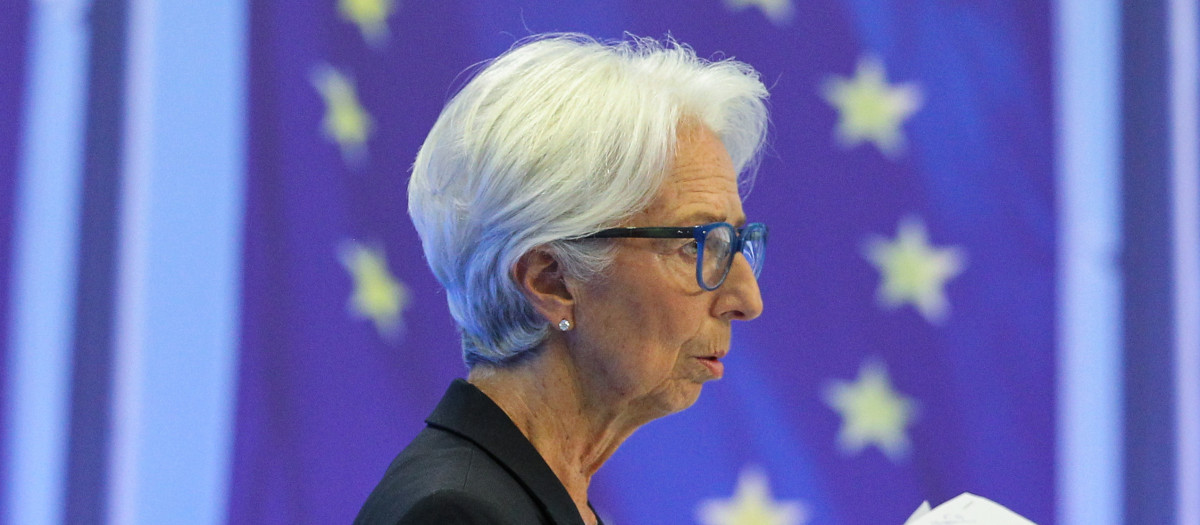 La presidenta del Banco Central Europeo (BCE), Christine Lagarde