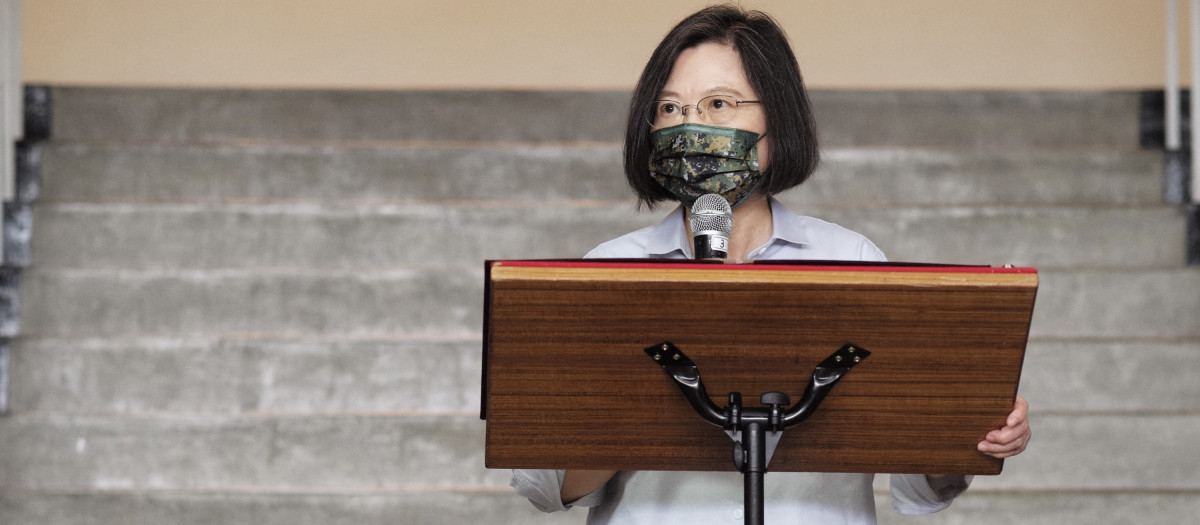 Tsai Ing-wen, presidenta de Taiwán