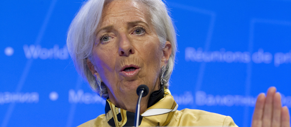 la presidenta del BCE, Christine Lagarde