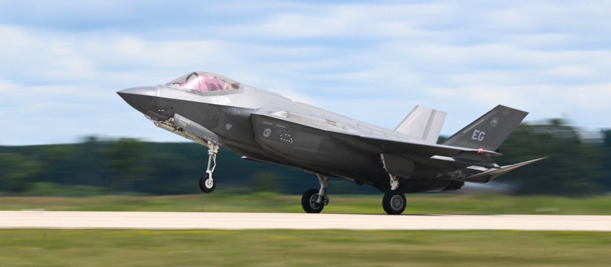 Un caza F-35A Lightning II