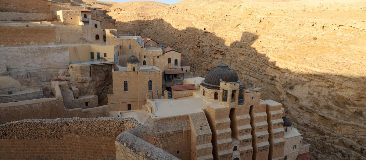 El monasterio griego ortodoxo de San Sabbas (Mar Saba)