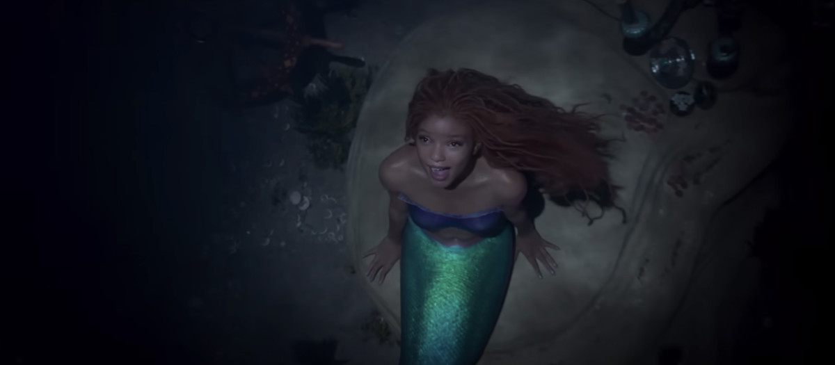 Halle Bailey, en el trailer de 'La sirenita'