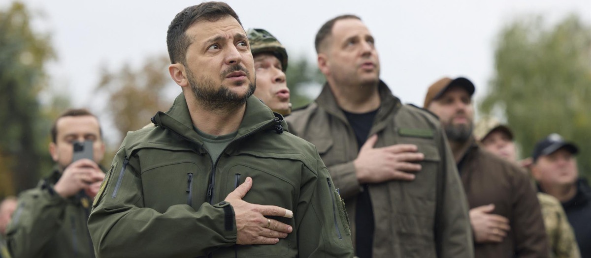 El presidente ucraniano, Volodymyr Zelensky