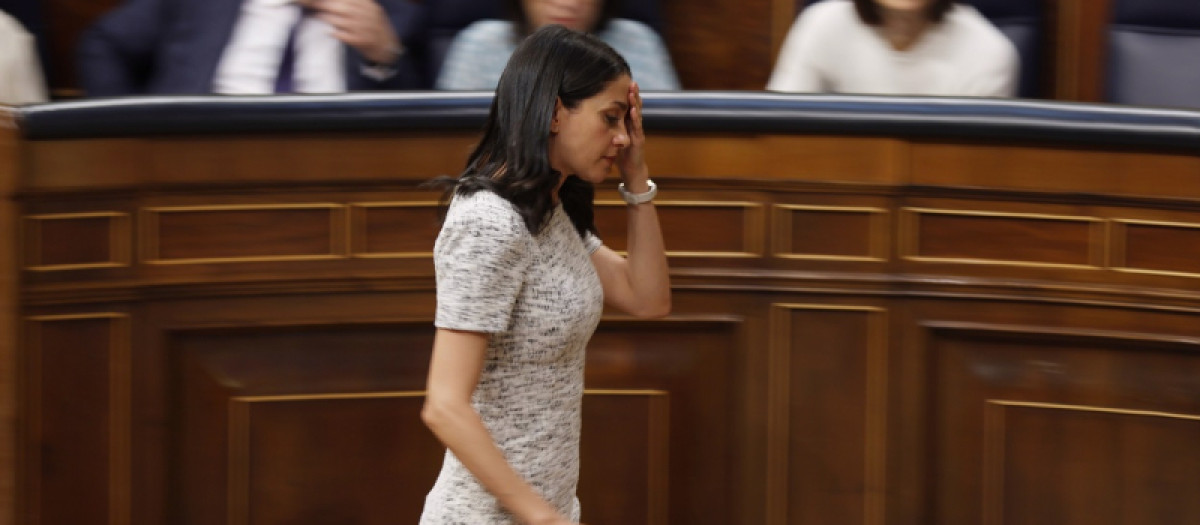 La líder de Ciudadanos, Inés Arrimadas