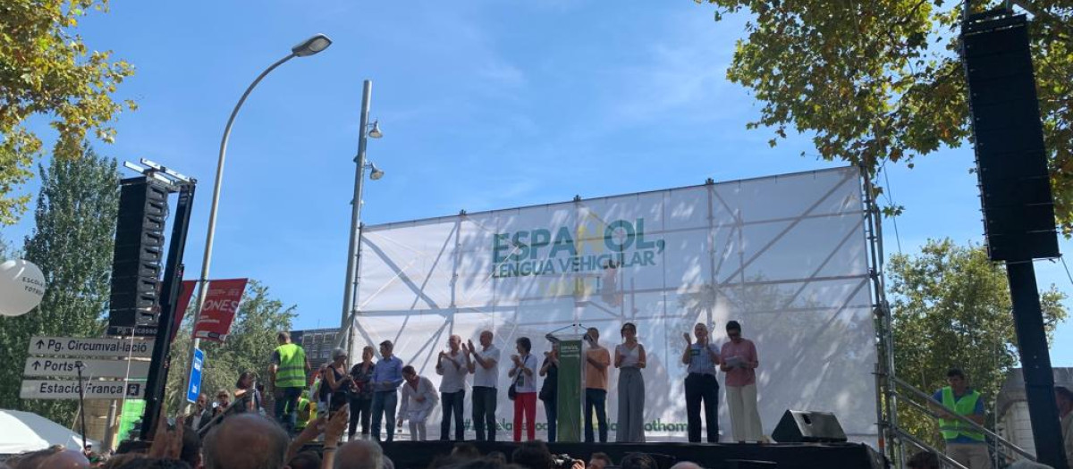 Manifestación en Barcelona