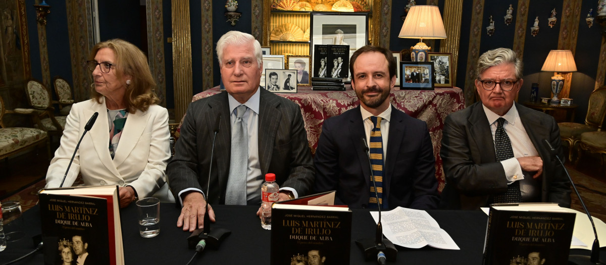 Carlos Fitz-James Stuart at book premiere Luis Martinez de Irujo: Duque de Alba in Madrid on Monday, 19 September 2022.