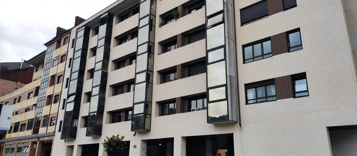 Edificio de viviendas en Logroño.