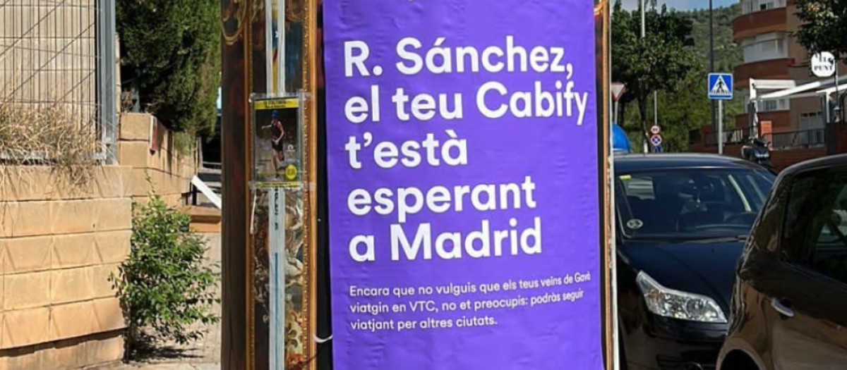 Campaña de Cabify en Gavá