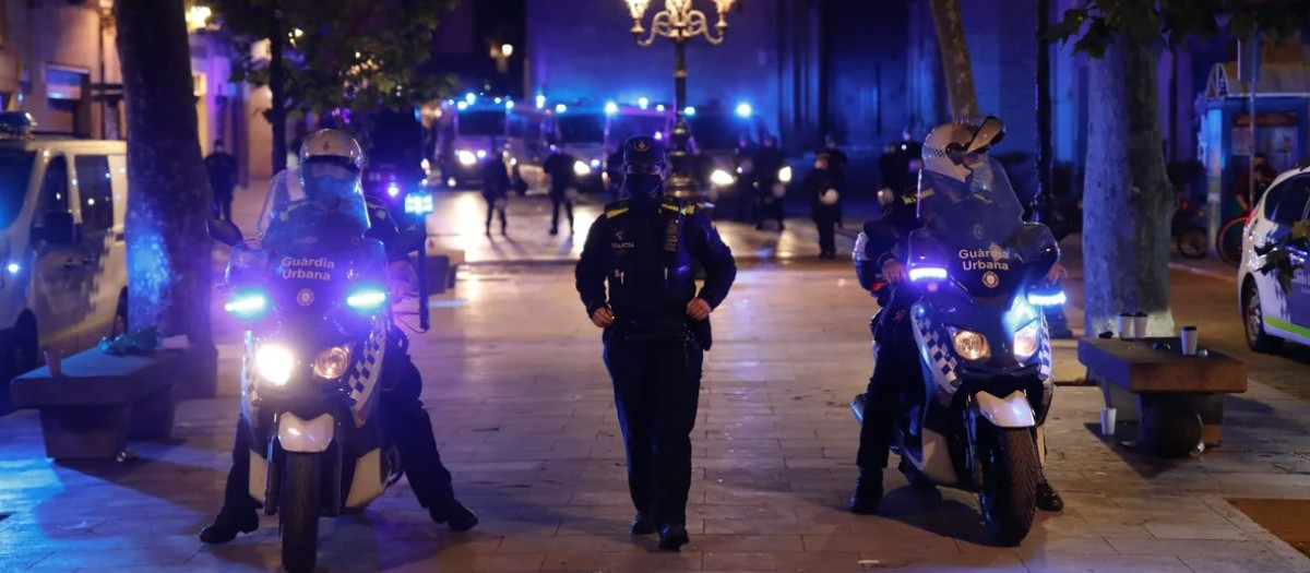 Disturbios en Barcelona