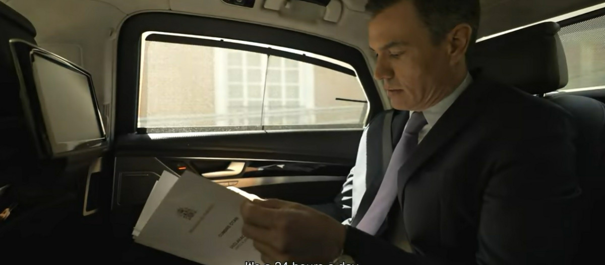 La docuserie de Sánchez y la moncloa