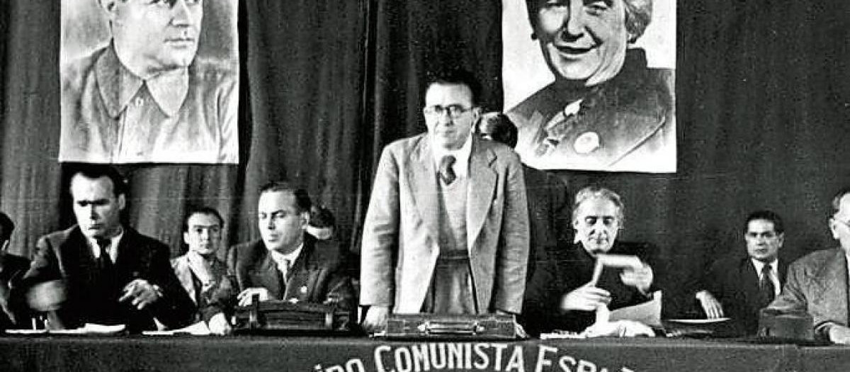 Santiago Carrillo al frente del PCE