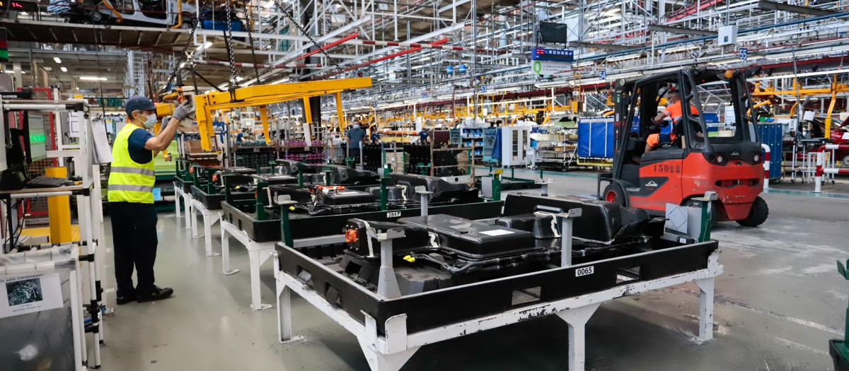 La producción de la industria de bienes de equipo fue la que más creció en agosto