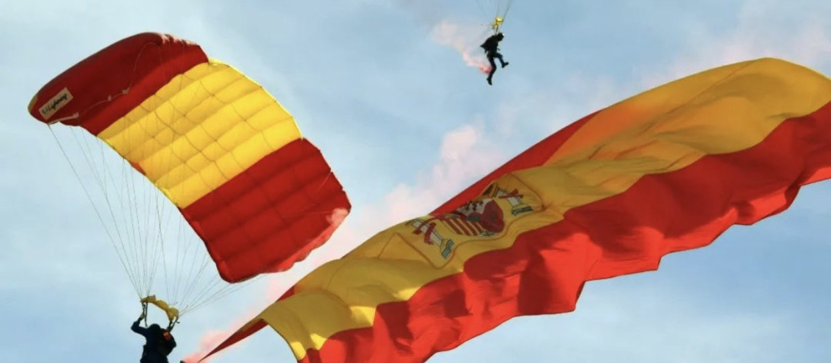 El salto de la Bandera