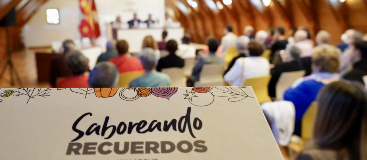 Valladolid. 16/9/2022. Presentación del recetario "Sembrando recuerdos" en el espacio de La Granja. FOTO/DPV/Miguel Ángel Santos