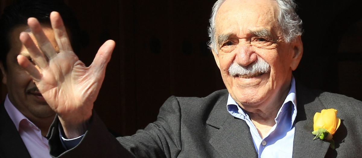 Gabriel García Márquez en marzo de 2014