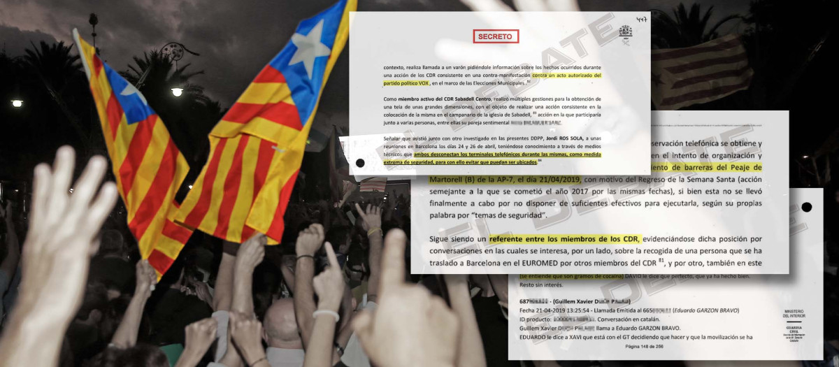 El informe de la Guardia Civil sobre el CNI catalán