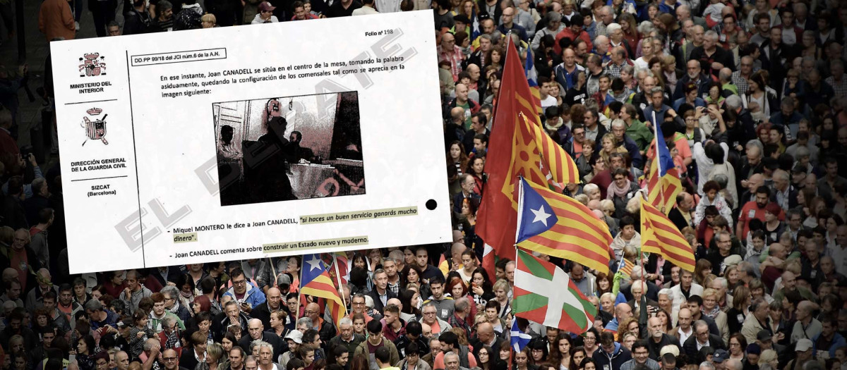 El informe de la Guardia Civil sobre el CNI catalán