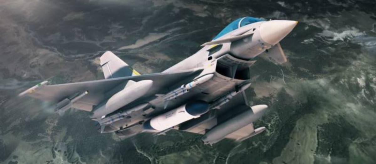 Eurofighter preparado para la guerra electrónica