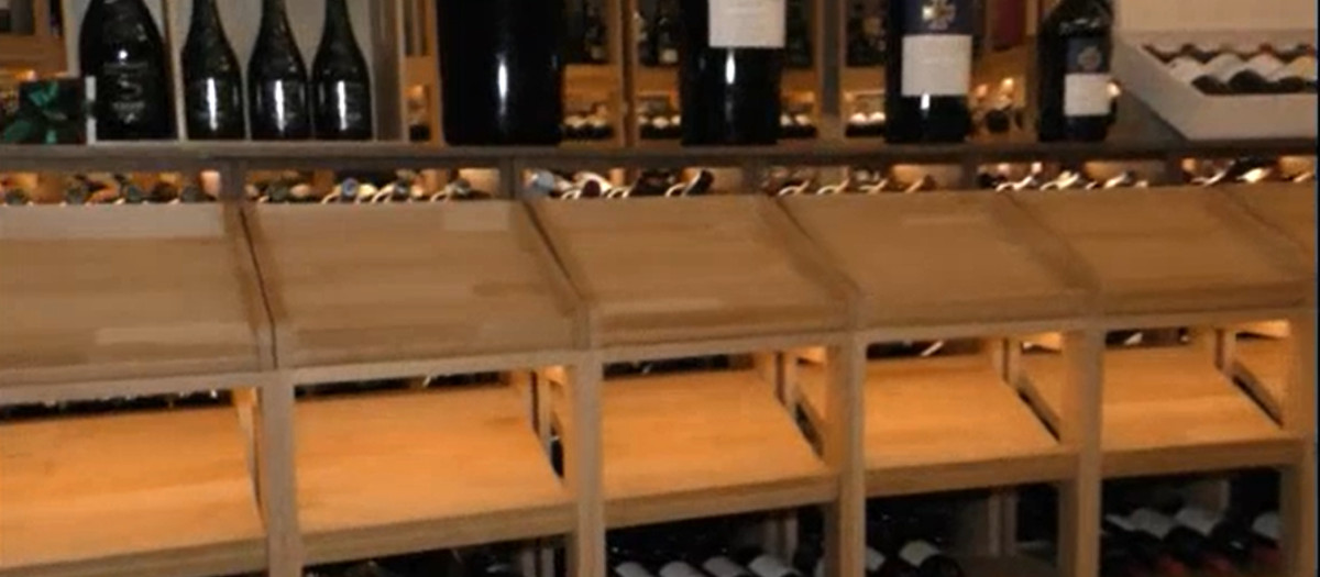 Bodega del restaurante Coque de Madrid