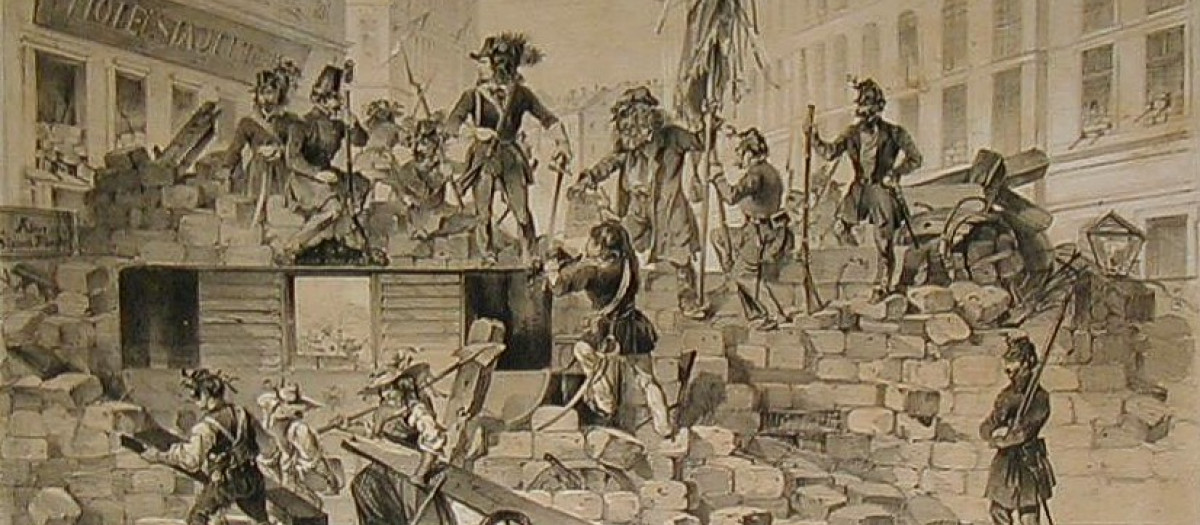 Barricadas en Viena, 26 de mayo de 184