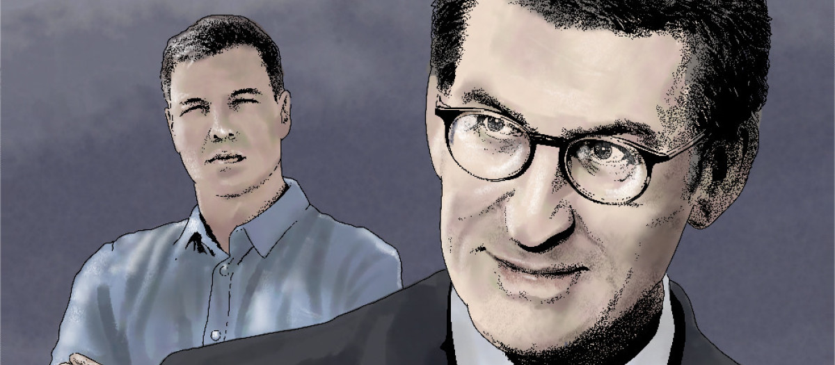 Ilustración: Feijóo y Sánchez